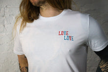 Load image into Gallery viewer, Love Love - T-Shirt - White

