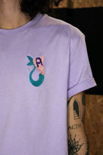 Load image into Gallery viewer, Merman - T-Shirt - lavender
