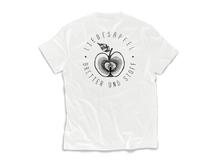 Load image into Gallery viewer, Pomme d&#39;amour (T-Shirt - white) - Bretter &amp; Stoff
