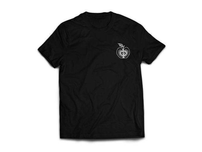 Liebesapfel (T-Shirt - black) - Bretter & Stoff