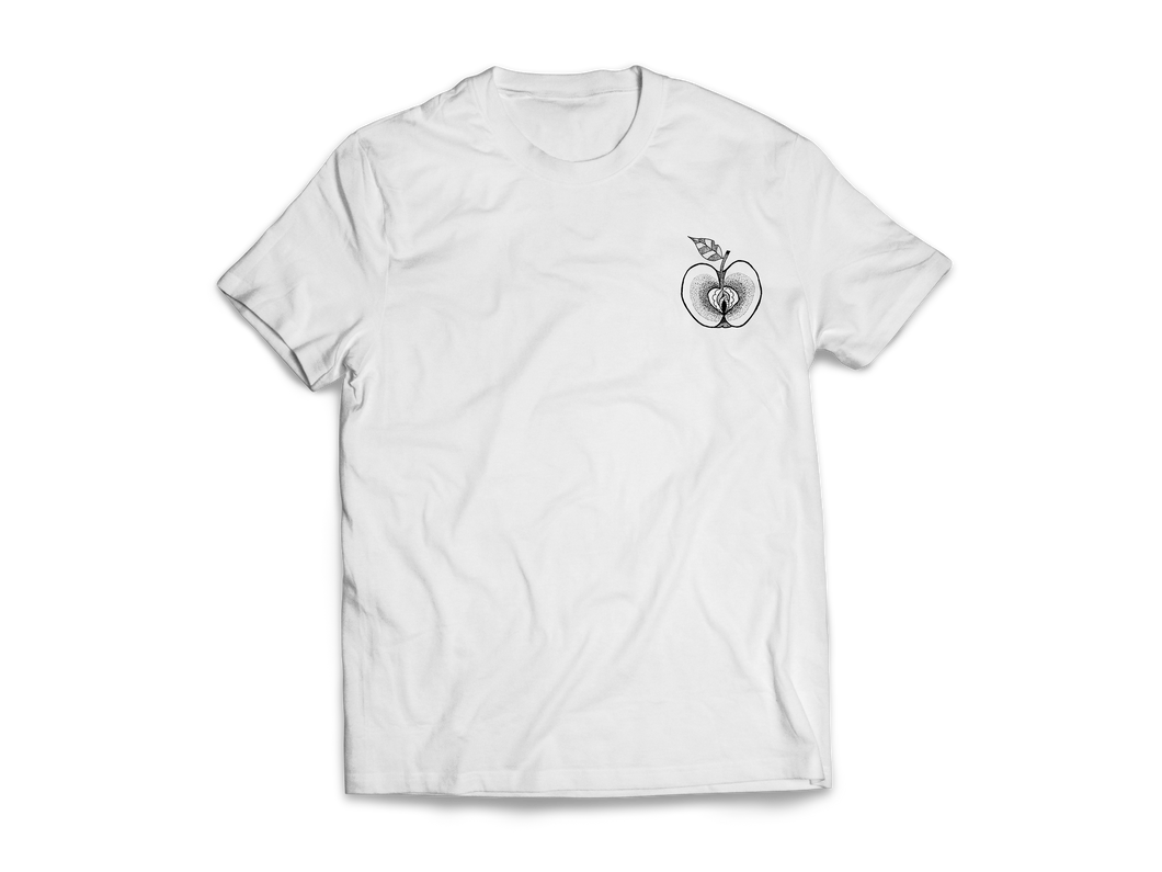 Liebesapfel (T-Shirt - white) - Bretter & Stoff
