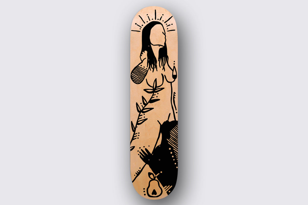 Bretter&Stoff x zibal.tattow - Limited Edition Skateboard Deck