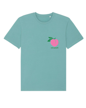 Load image into Gallery viewer, Eat a Peach - T-Shirt - Teal
